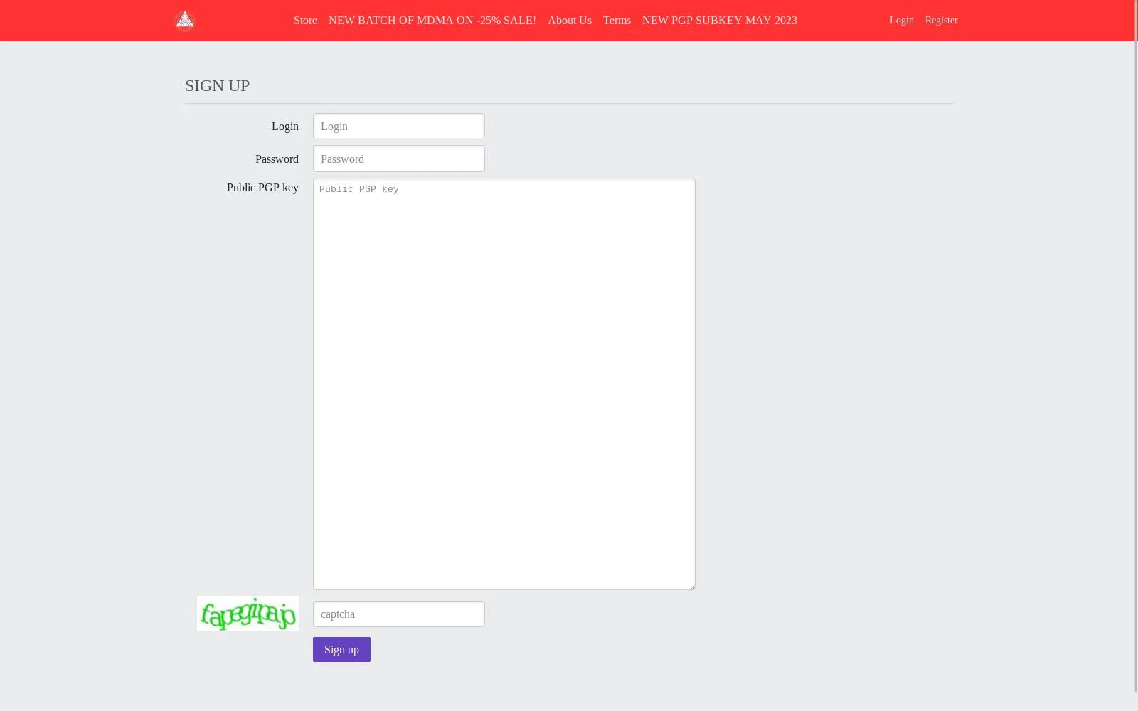 GammaGoblin PushingTaboo registration form